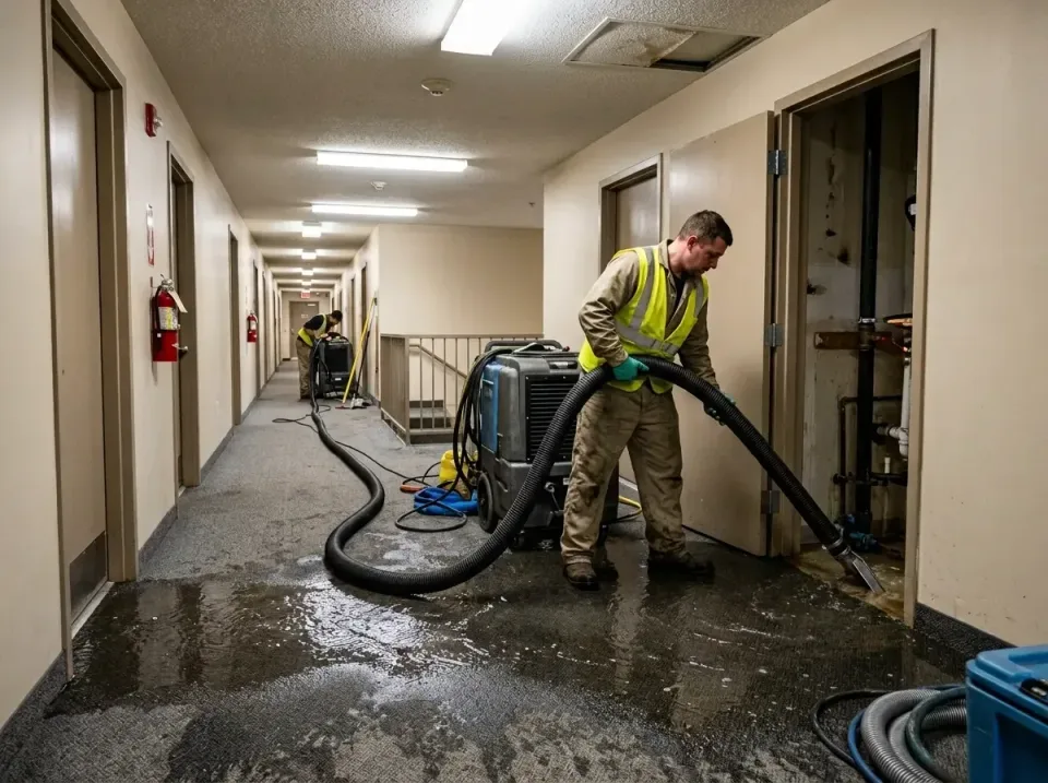 multi-unit-apartment-hallway-f-005 — frequently asked questions, Emergency Burst Pipe Water Extraction & Removal in Naugatuc…